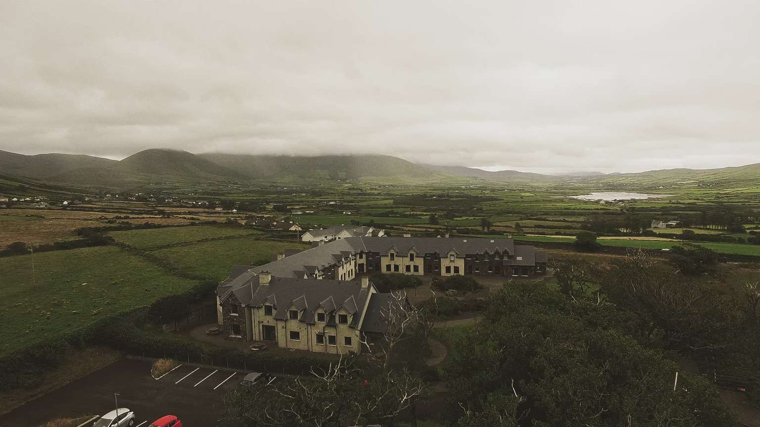 Ballintaggart house view at court yard