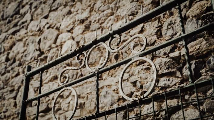 Old 18th century gate