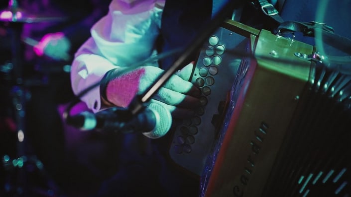 Irish accordion playing life music
