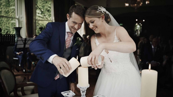 John with Jayne are rising candles
