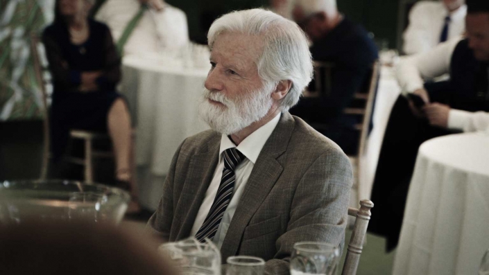 Uncle listening groom speech