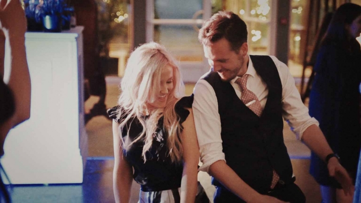 Couple on the dance floor