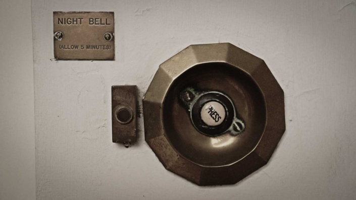 Old details on press ring