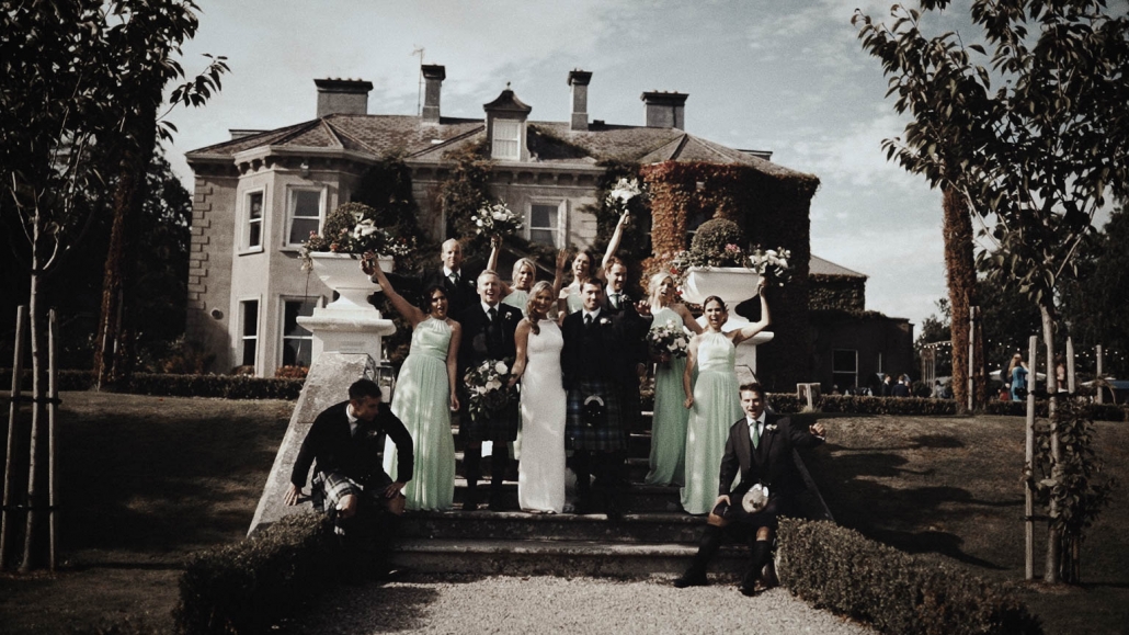 Tinakilly House group wedding pictures