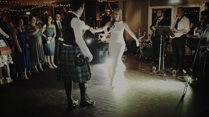 First wedding dance in Tinakilly House