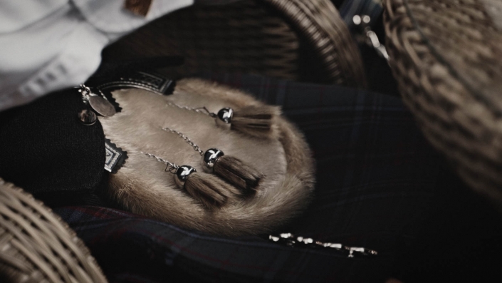 Scottish kilt spooran