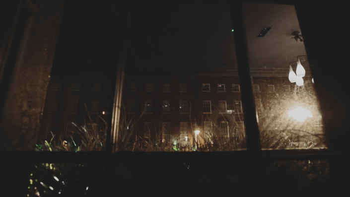 view from Irish hotel
