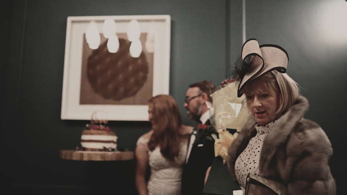 cutting cake