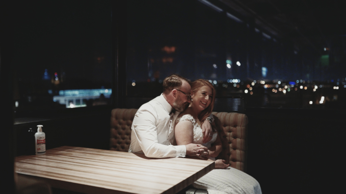 city light wedding