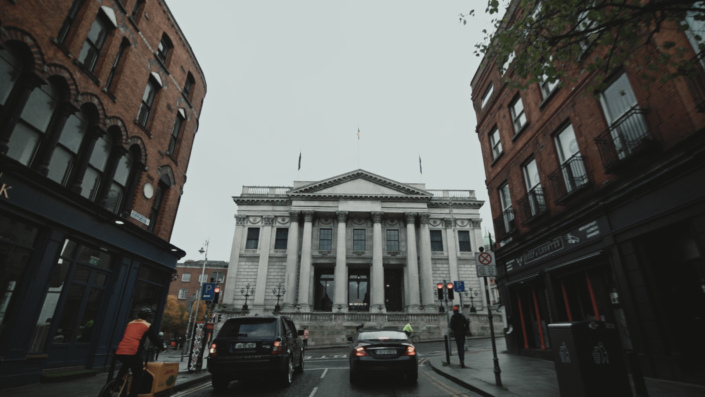 dublin city hall view