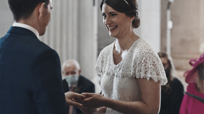 exchanging wedding rings