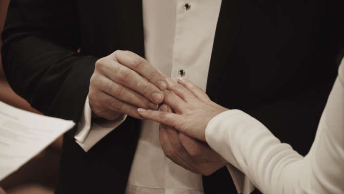 exchanging wedding rings