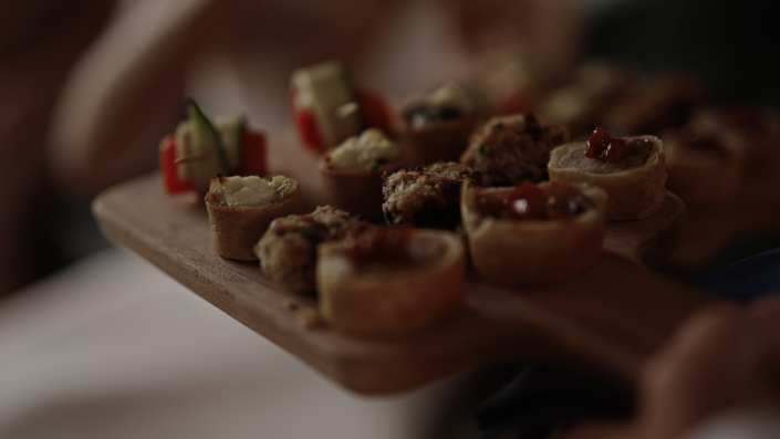finger food in Loughcrew