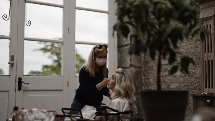 bride makeup