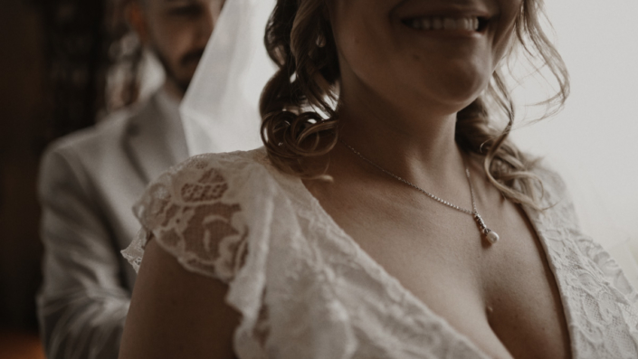 getting wedding dress