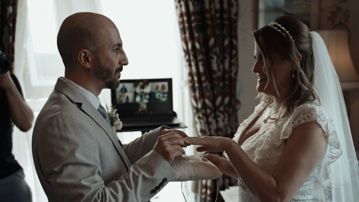 Natascha and Andre marriage ceremony