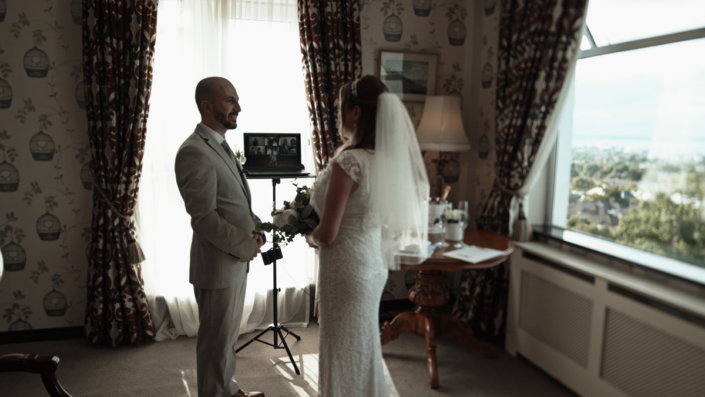 Natascha and Andre marriage ceremony