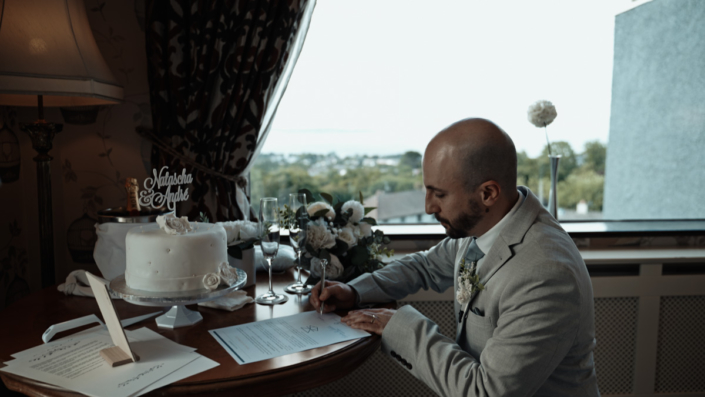 Natascha and Andre marriage ceremony