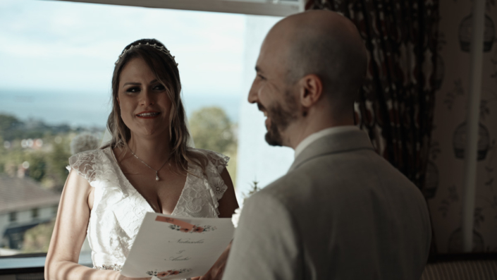 Natascha and Andre marriage ceremony
