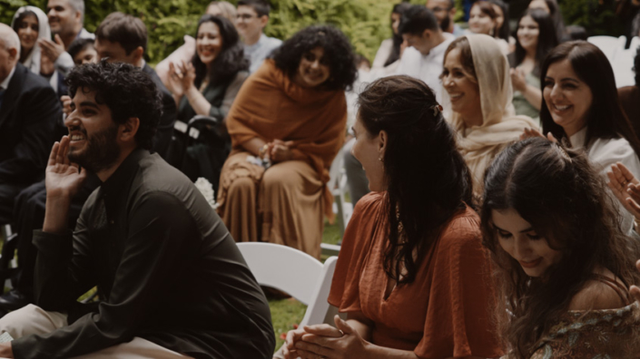outdoor marriage ceremony