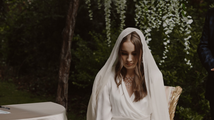 outdoor marriage ceremony