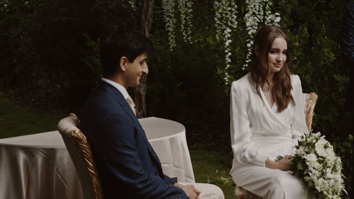 outdoor marriage ceremony
