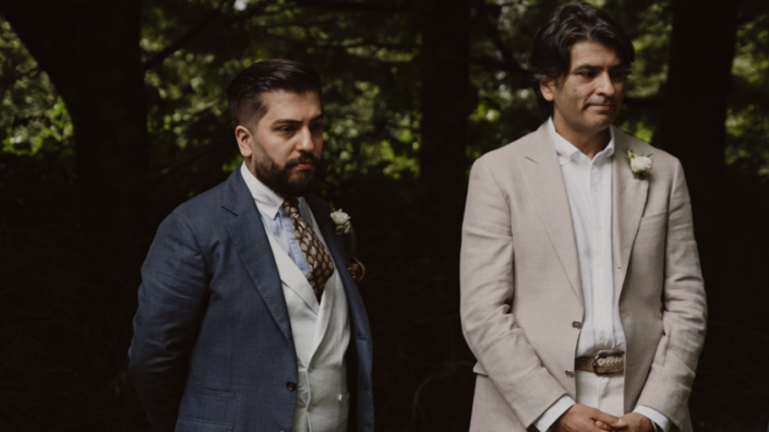outdoor marriage ceremony