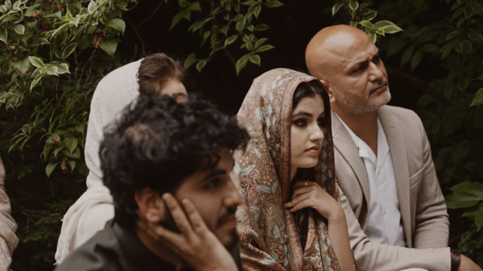 outdoor marriage ceremony