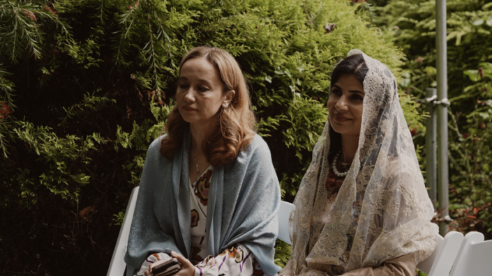 outdoor marriage ceremony