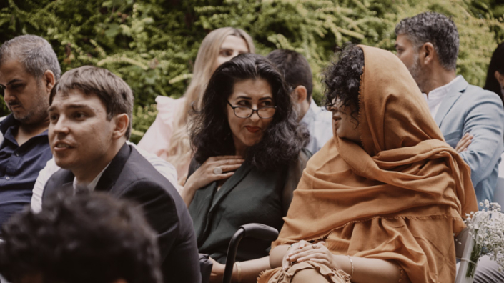 outdoor marriage ceremony