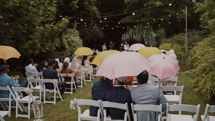 outdoor marriage ceremony