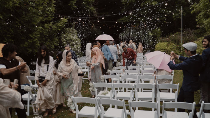 outdoor marriage ceremony