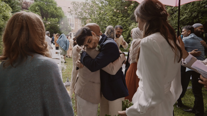 outdoor marriage ceremony