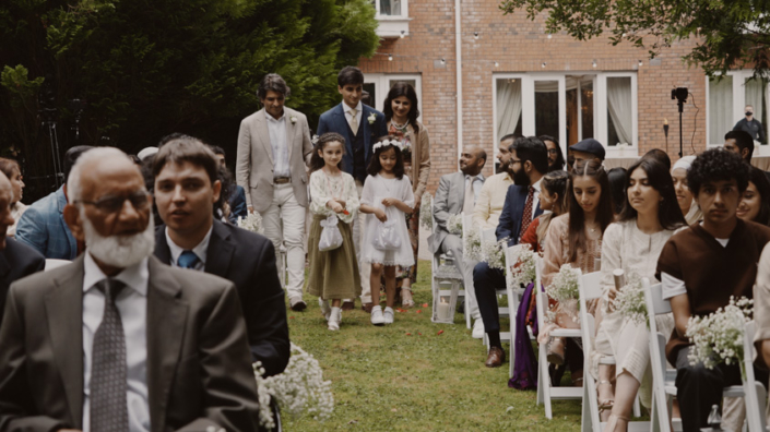 outdoor marriage ceremony
