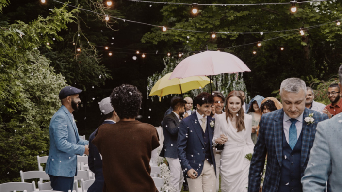 outdoor marriage ceremony