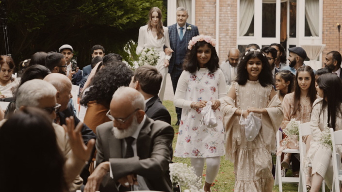 outdoor marriage ceremony