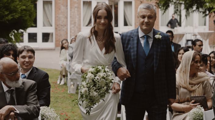 outdoor marriage ceremony