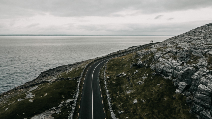 Irish wild coast