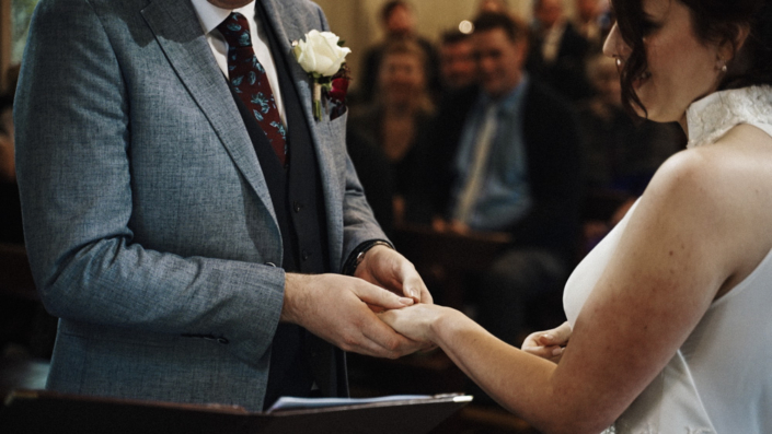 exchanging wedding rings