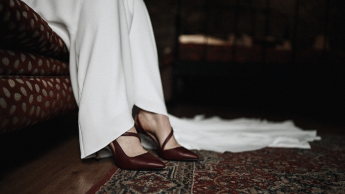 real wedding shoes