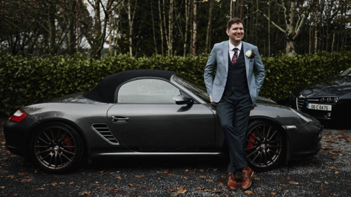 Porsche on wedding