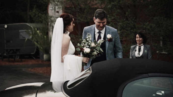 Anne and Andrew arrive